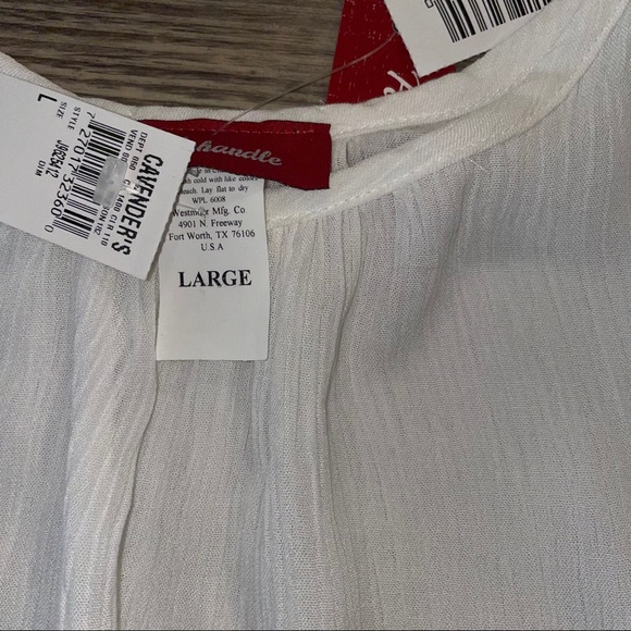 Shoulder cutout tunic crotchet detailed sleeve - Picture 3 of 3